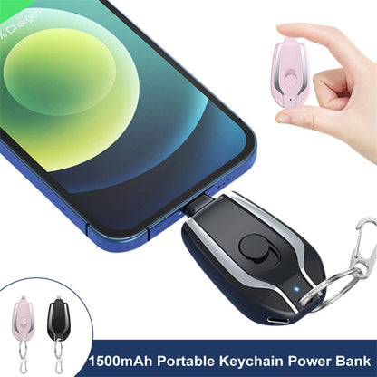 Mini Emergency Keychain Powerbank